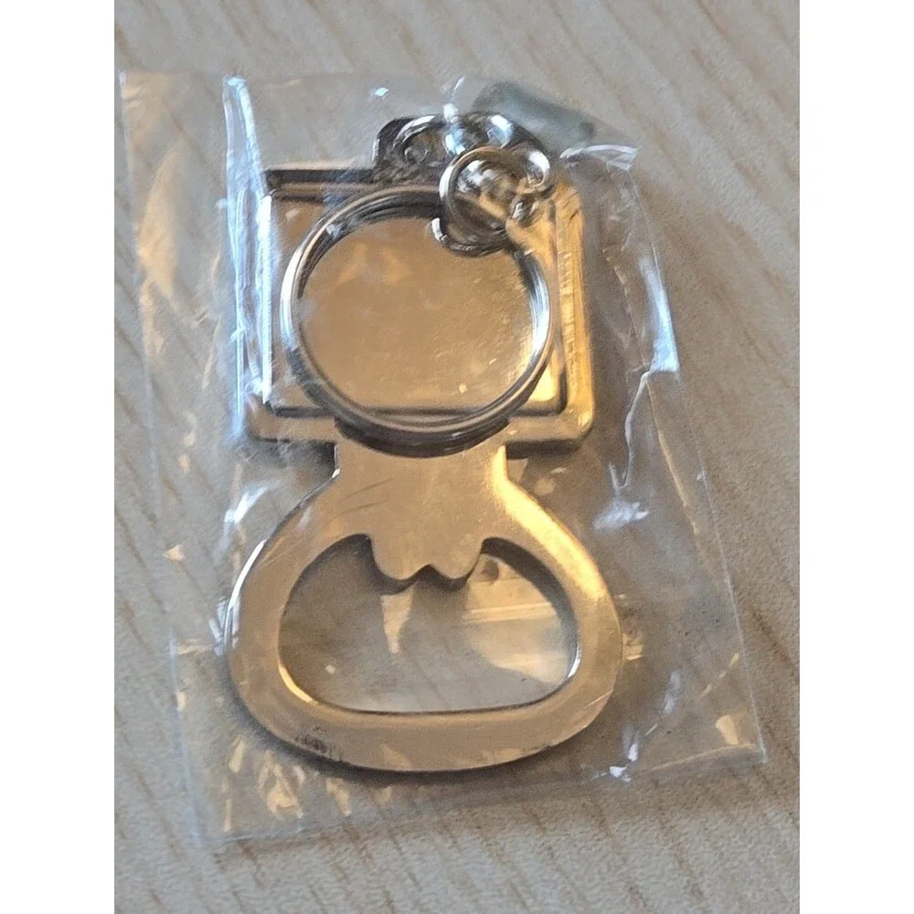 MOUNT GAY RUM BARBADOS Bottle Opener Key Chain Ring Souvenir New -G-
